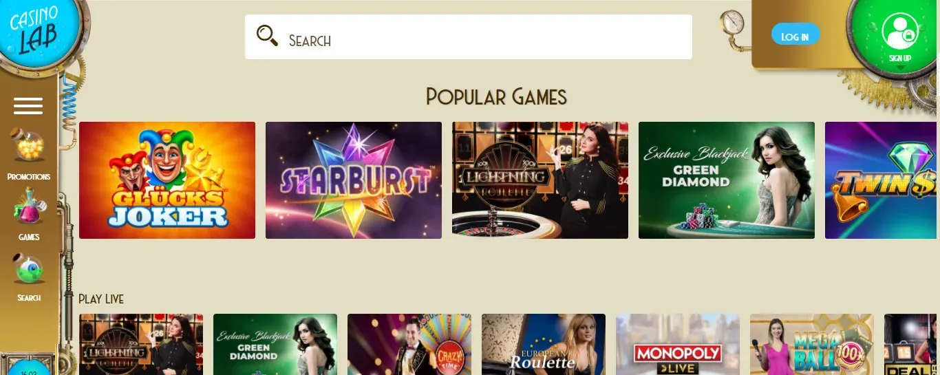 Giochi di Casinolab